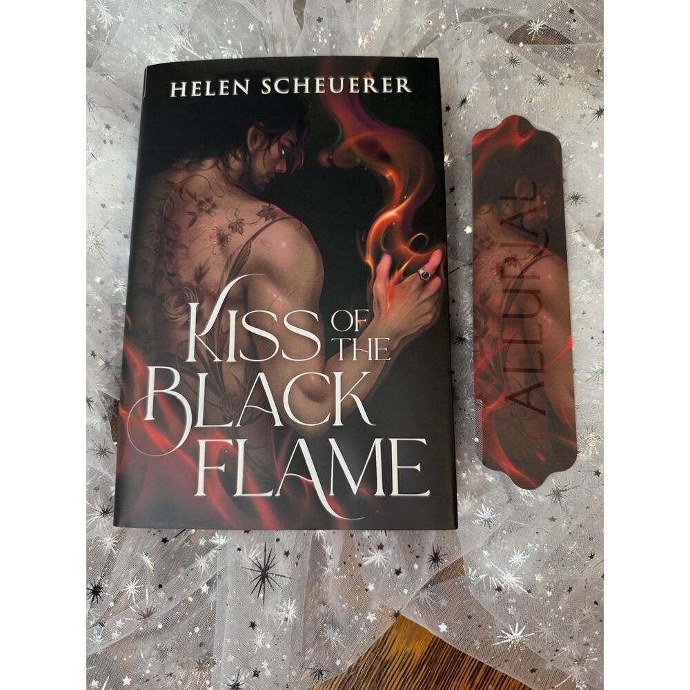 Kiss of the Black Flame Allurial Exclusive edition by Helen Scheuerer